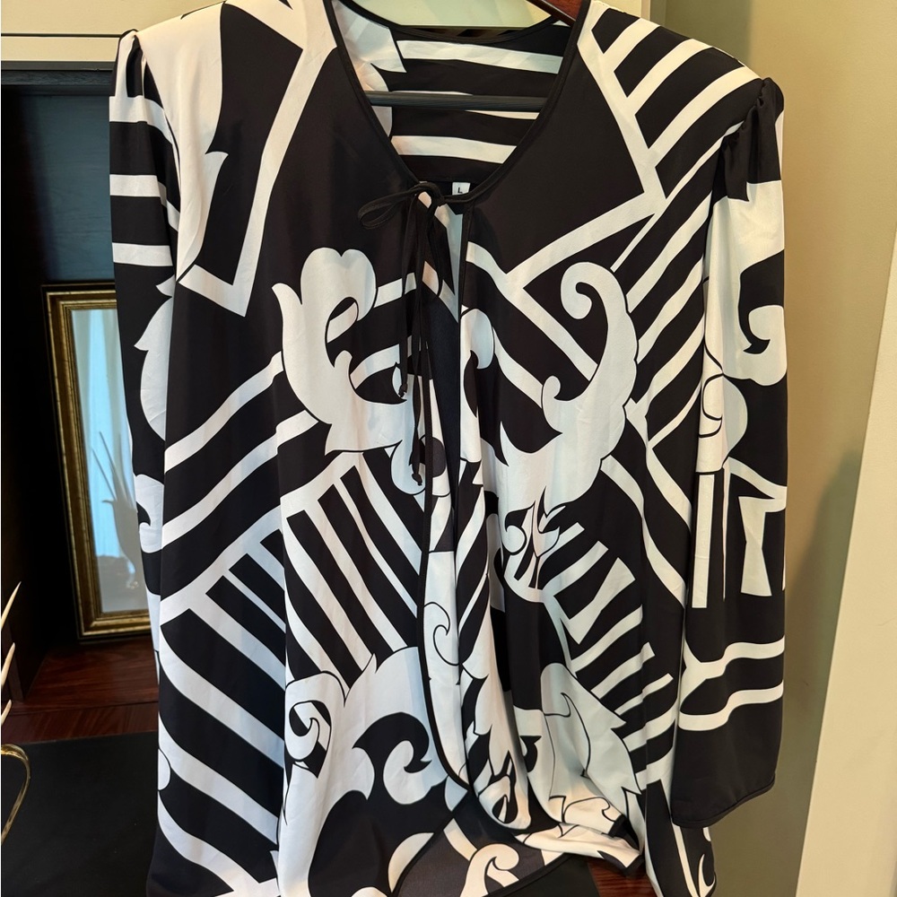 Vintage Bold Print Jacket - image 2